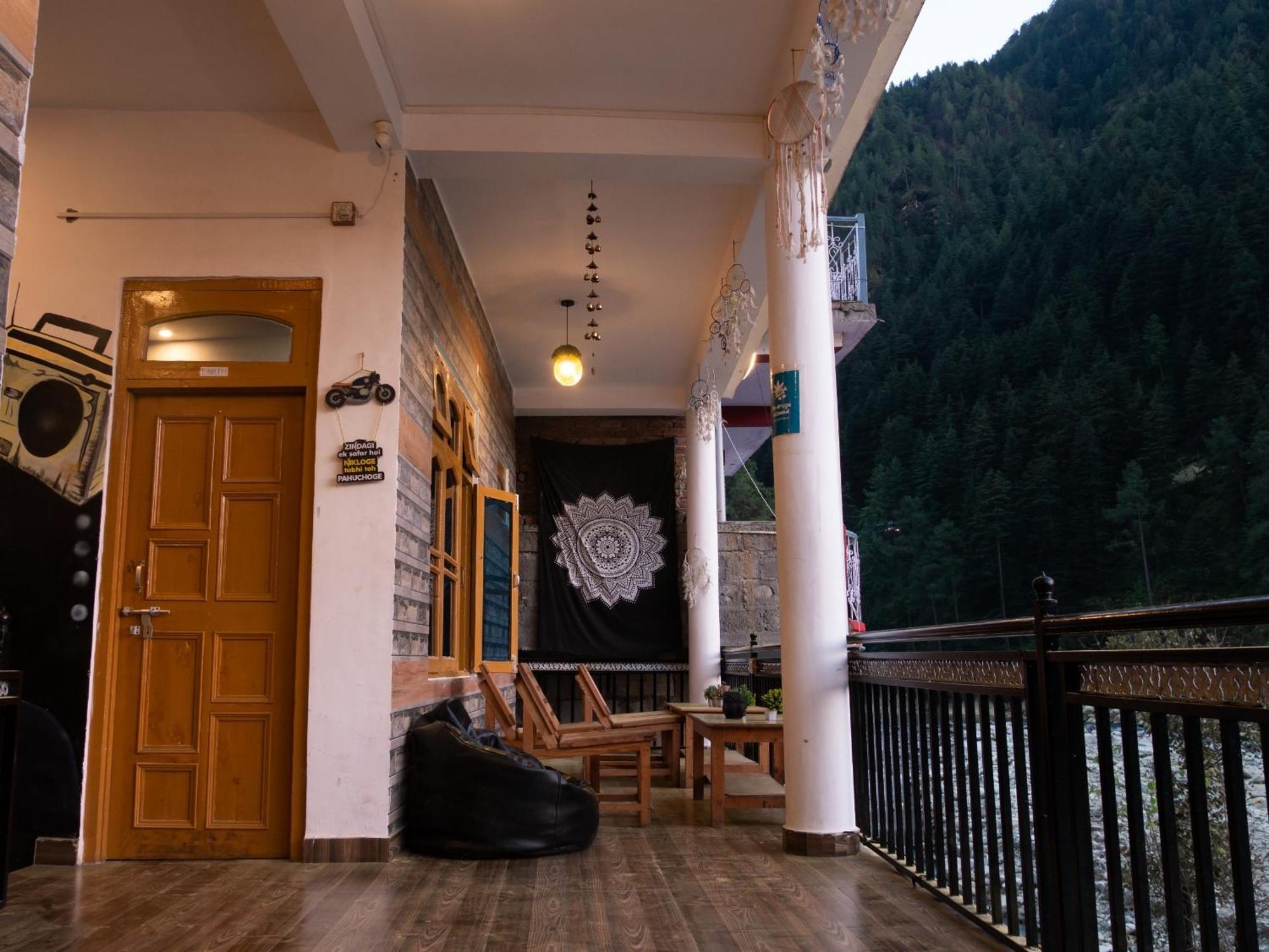Wabi Sabi Riverside Hostel Kasol Εξωτερικό φωτογραφία
